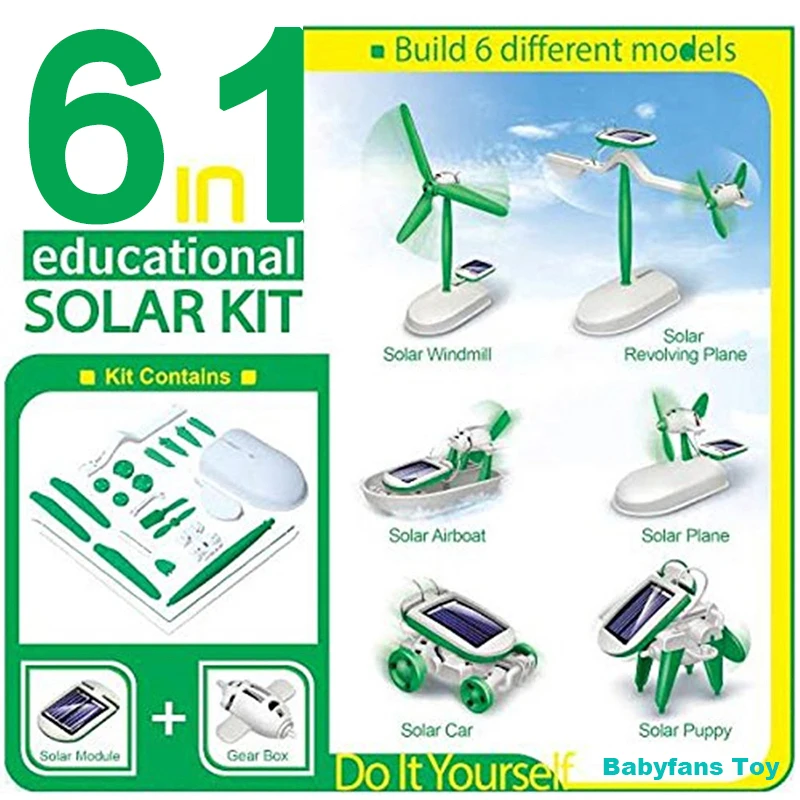 Electronics Gadgets For Kids - Kit de Robot à énergie solaire