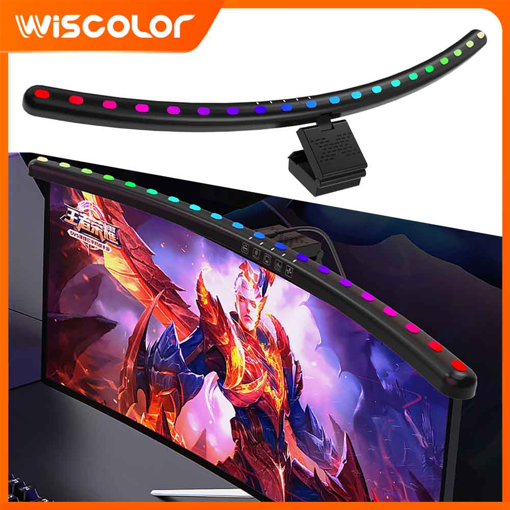 Rgb Desk Lamp Smart - Barre lumineuse RGB pour moniteur, décoration