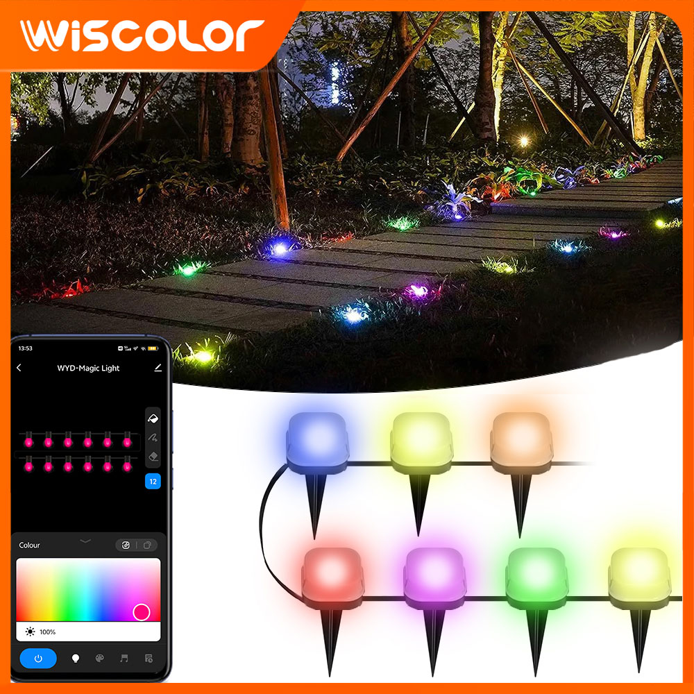 Rgb Desk Lamp Smart - Lampe LED RGB IP65 pour l'extérieur,