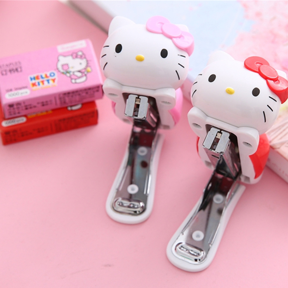 Portable Translator Device - Ensemble d'agrafeuses Sanrio Anime authentiques, Hello