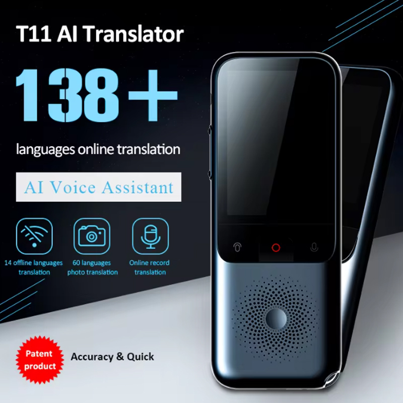 Portable Translator Device - Traducteur Intelligent T11 138 Langues, Traducteur