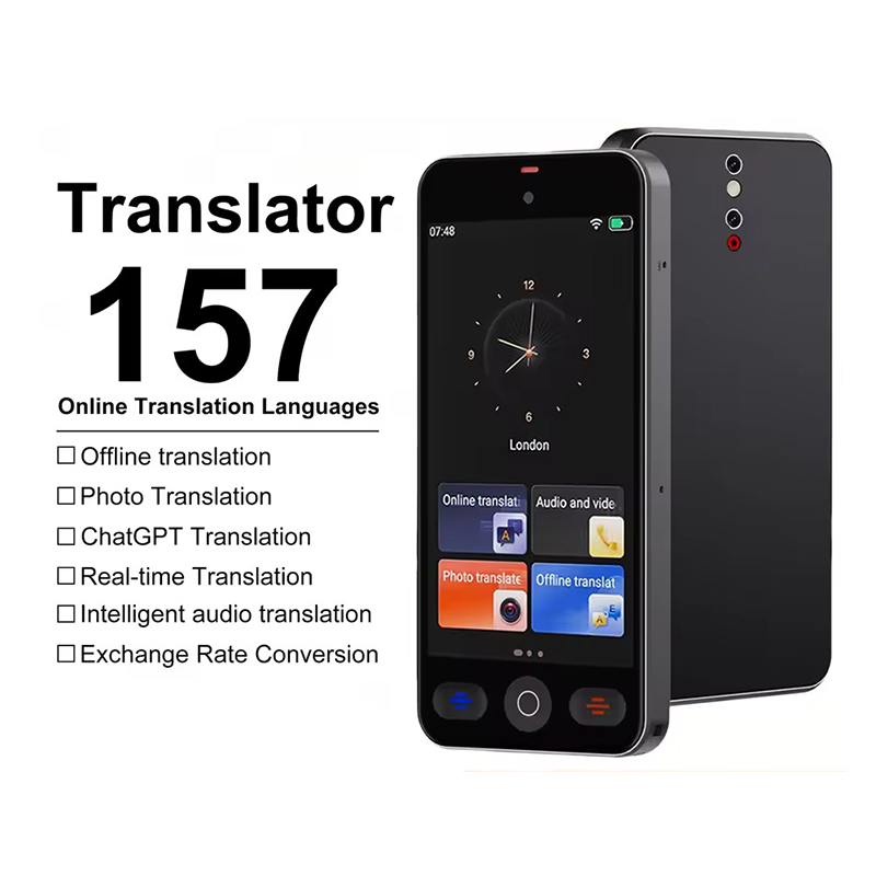 Portable Translator Device - Dispositif de traduction vocale S10 Pro