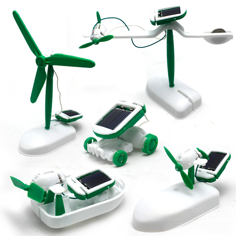 Electronics Gadgets For Kids - Kit Robot Solaire 6-en-1 : Jouets