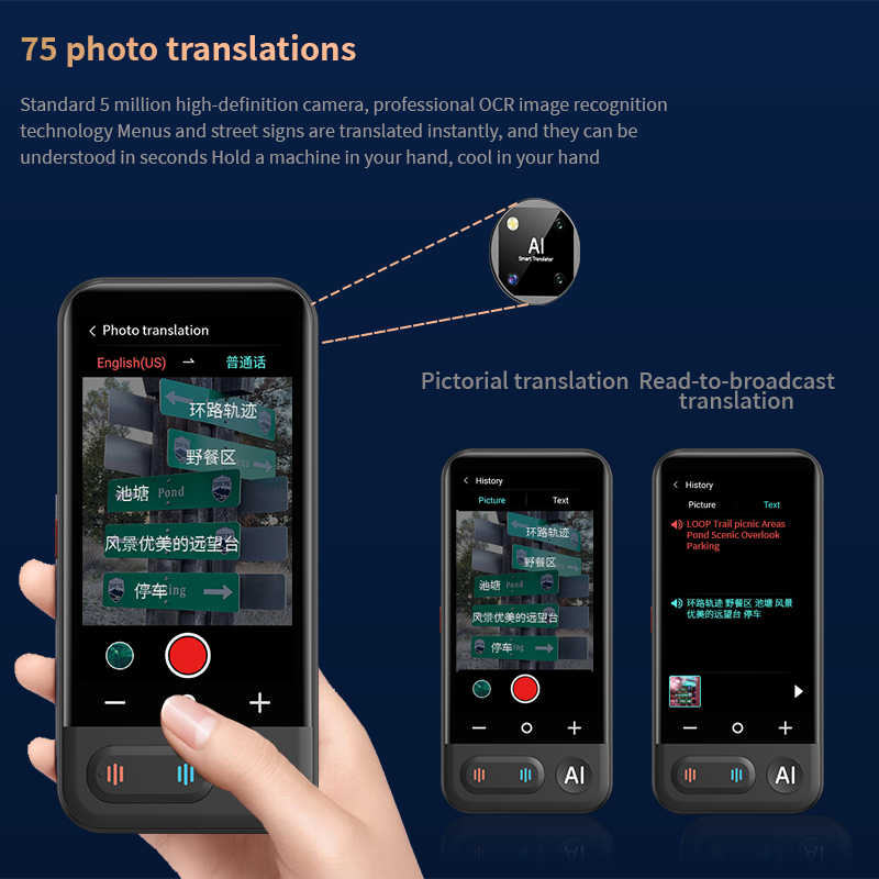 Z16 Machine de traduction inte - Portable Translator Device avis et prix