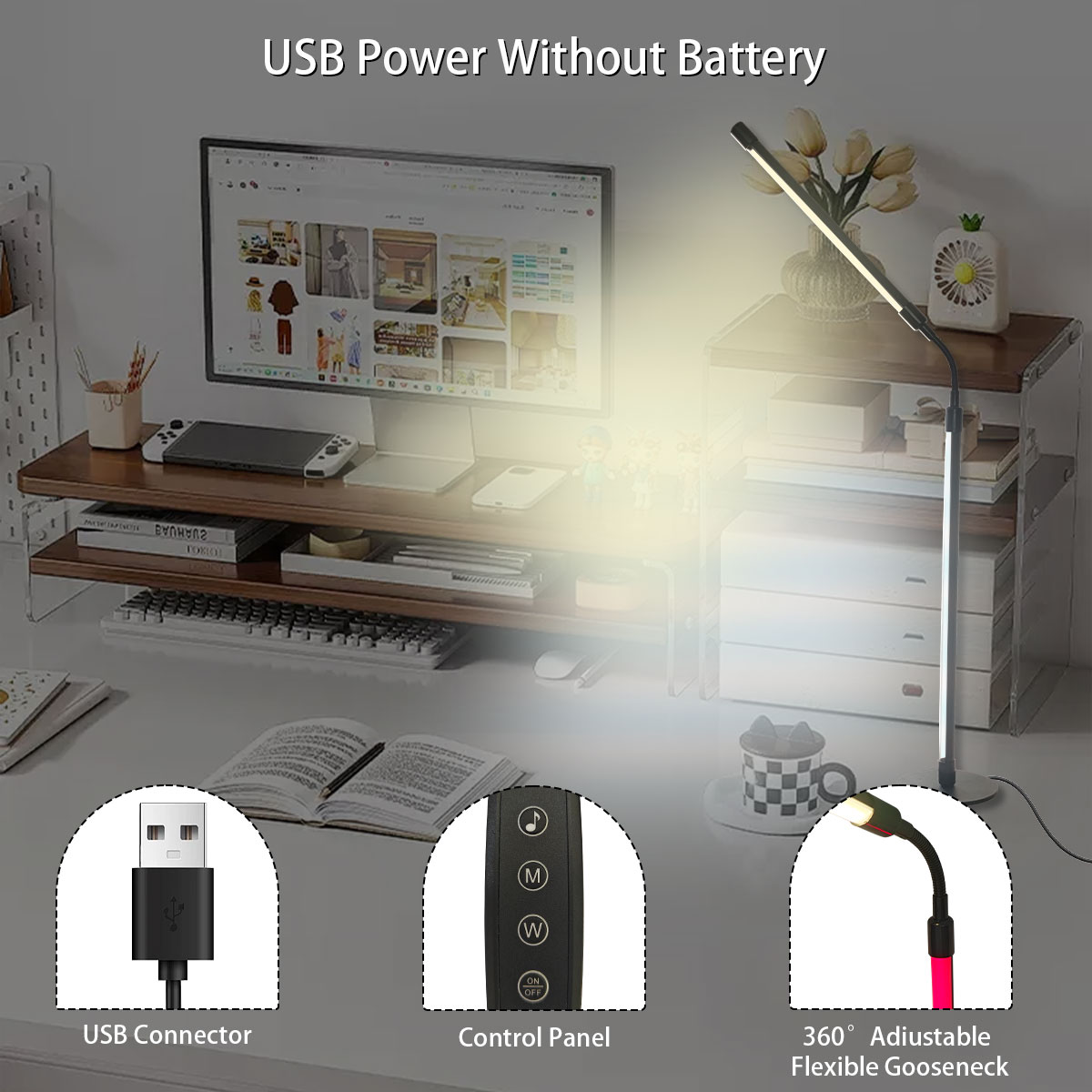 Lampe de bureau LED intelligen - Rgb Desk Lamp Smart avis et prix