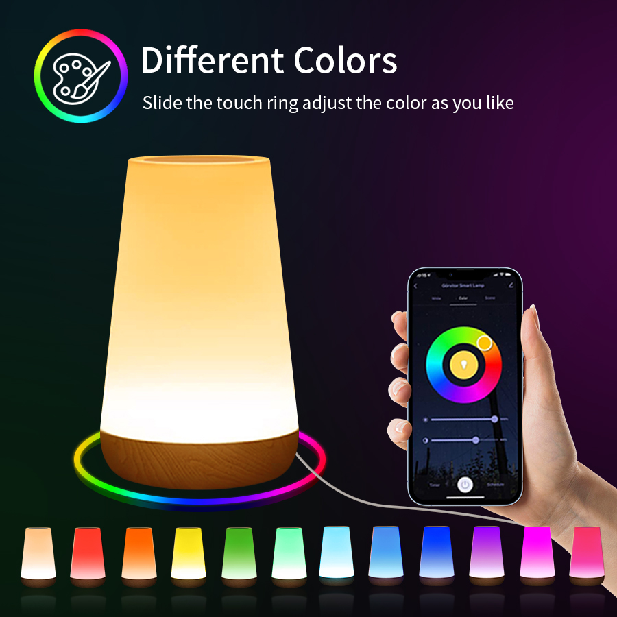 Lampe de table intelligente Wi - Rgb Desk Lamp Smart avis et prix