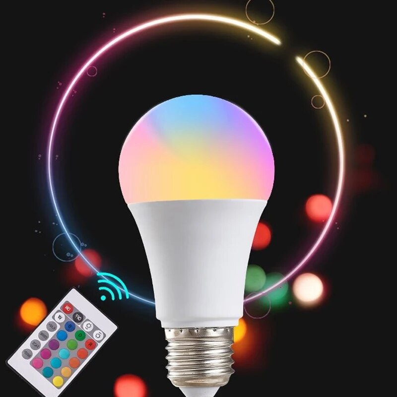 Ampoule LED multicolore RGB, 1 - Electronics Gadgets For Home avis et prix