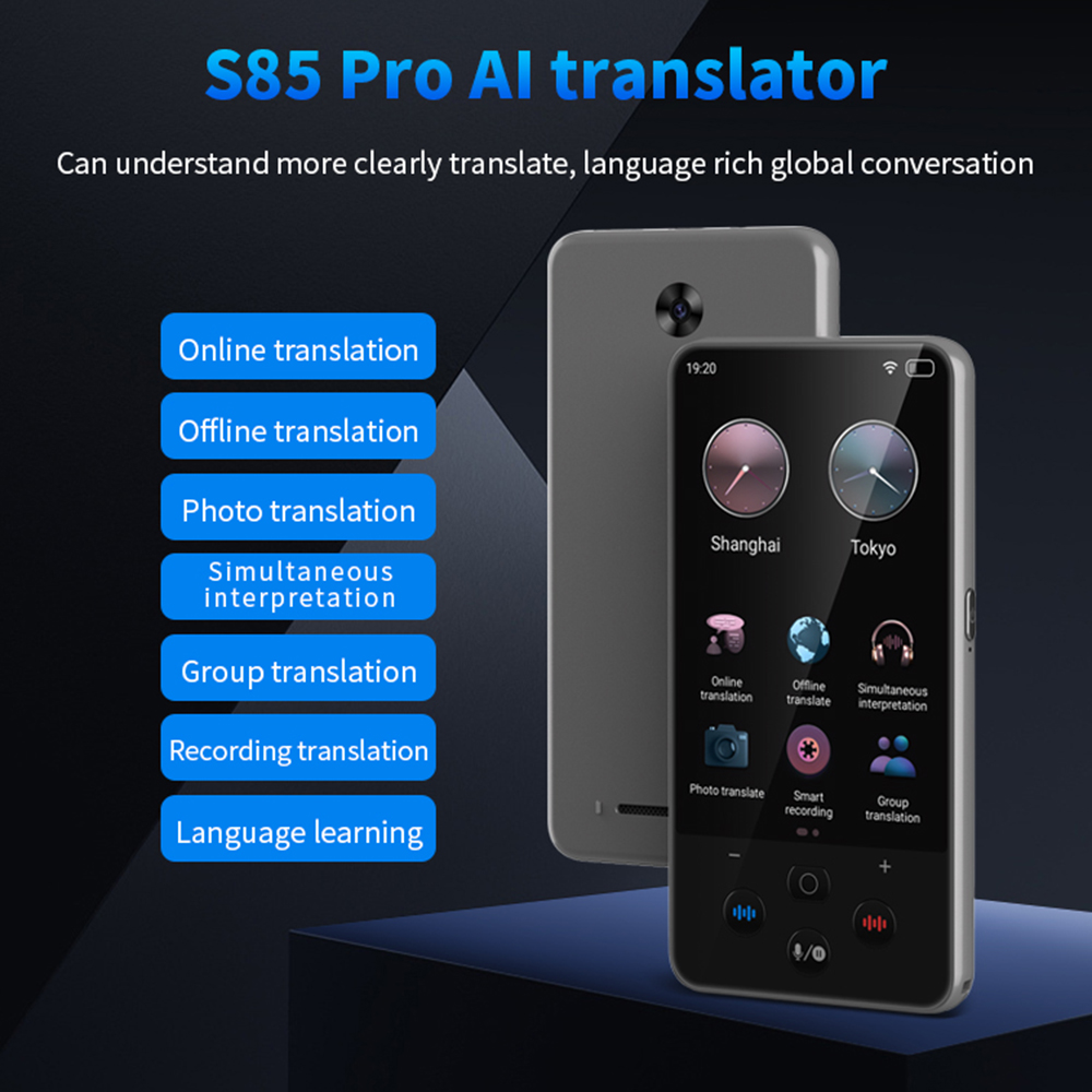 S85 pro dispositif de traducti - Portable Translator Device avis et prix