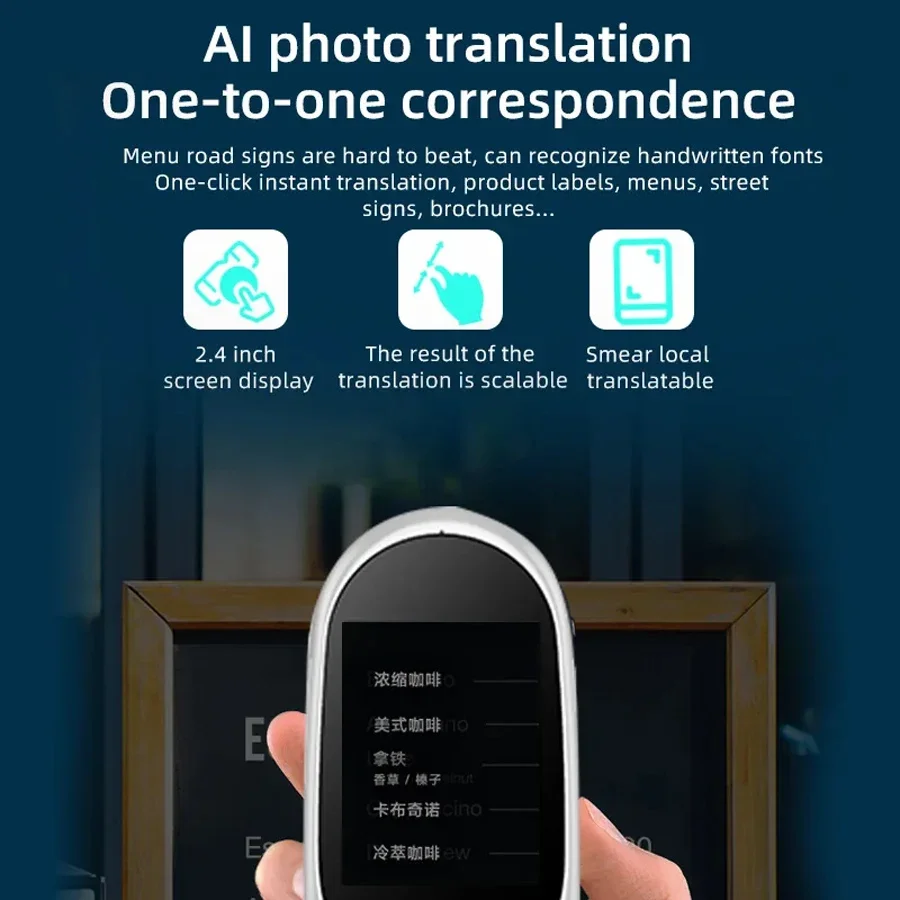 Traducteur vocal instantané in - Portable Translator Device avis et prix