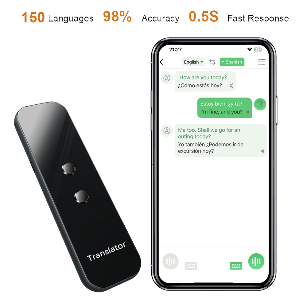 1 traducteur instantané de lan - Portable Translator Device avis et prix