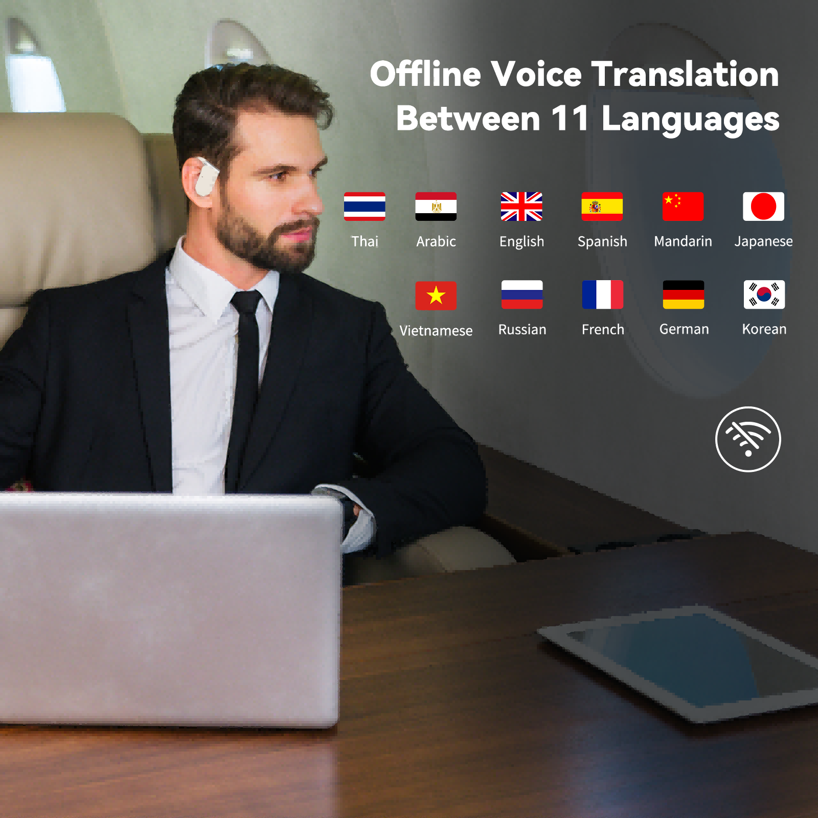 Wooask – écouteurs traducteur  - Portable Translator Device avis et prix