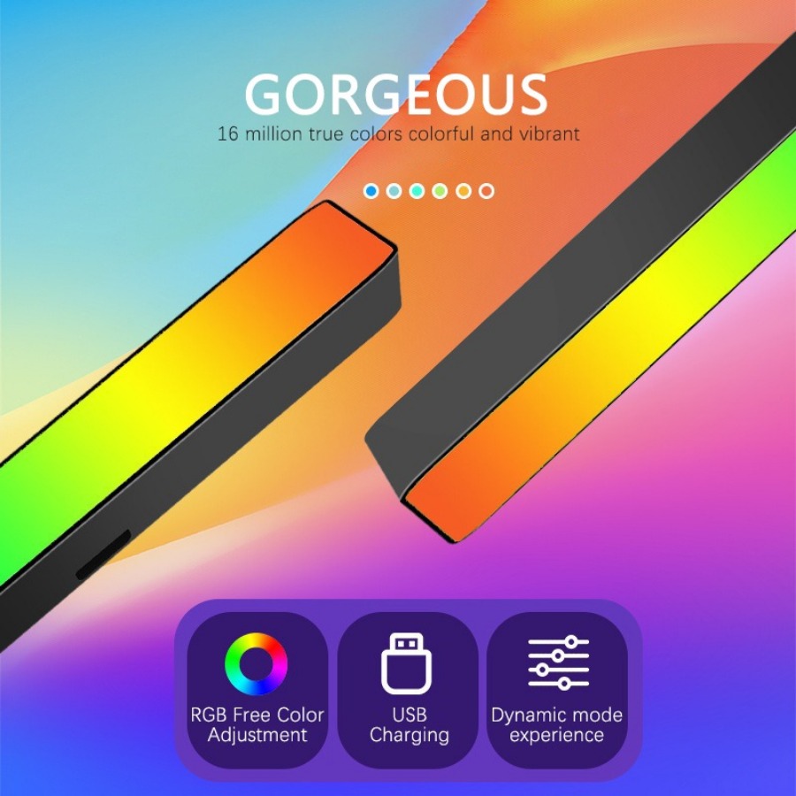 Lampe d'Ambiance Gaming RGB In - Rgb Desk Lamp Smart avis et prix