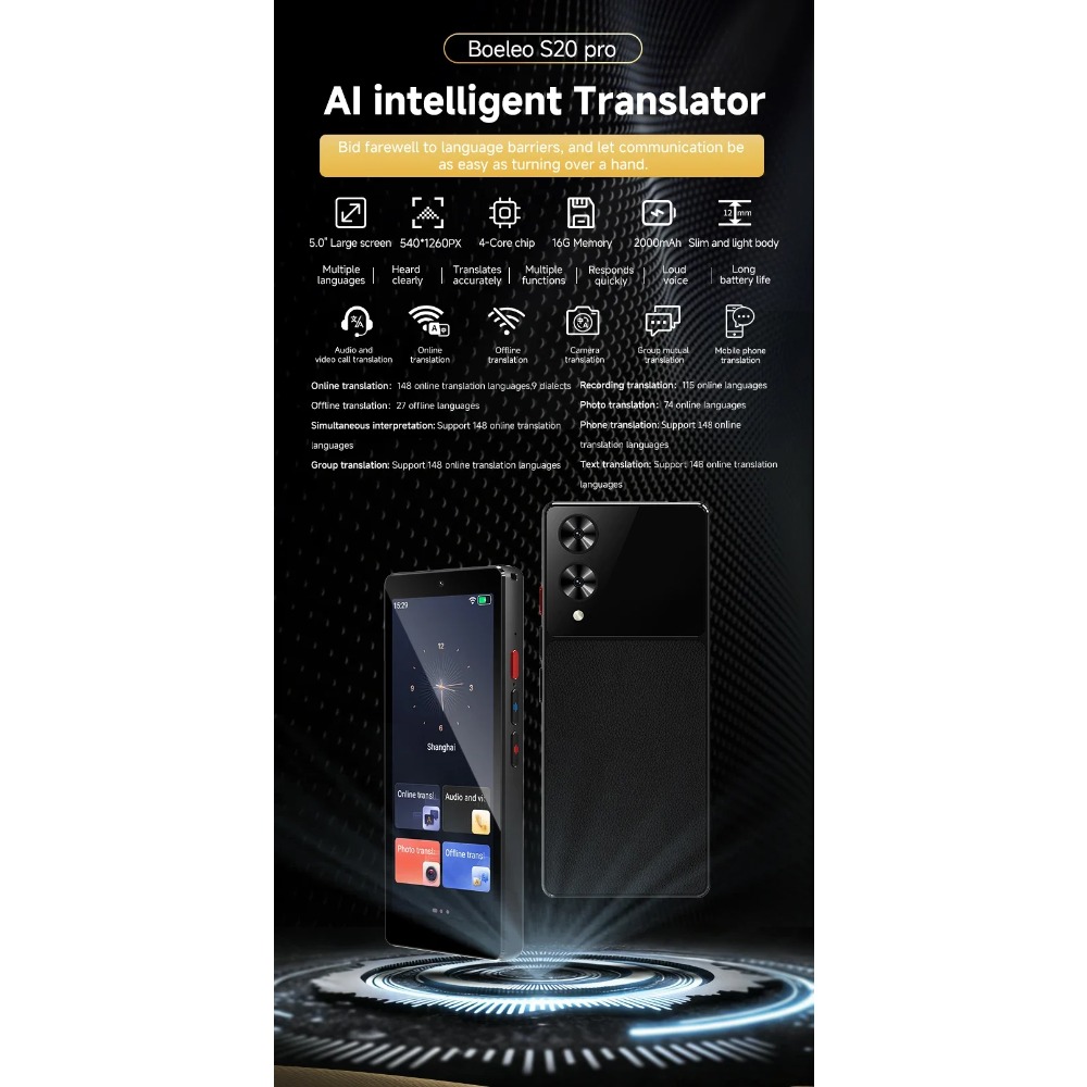 Dispositif de traduction porta - Portable Translator Device avis et prix