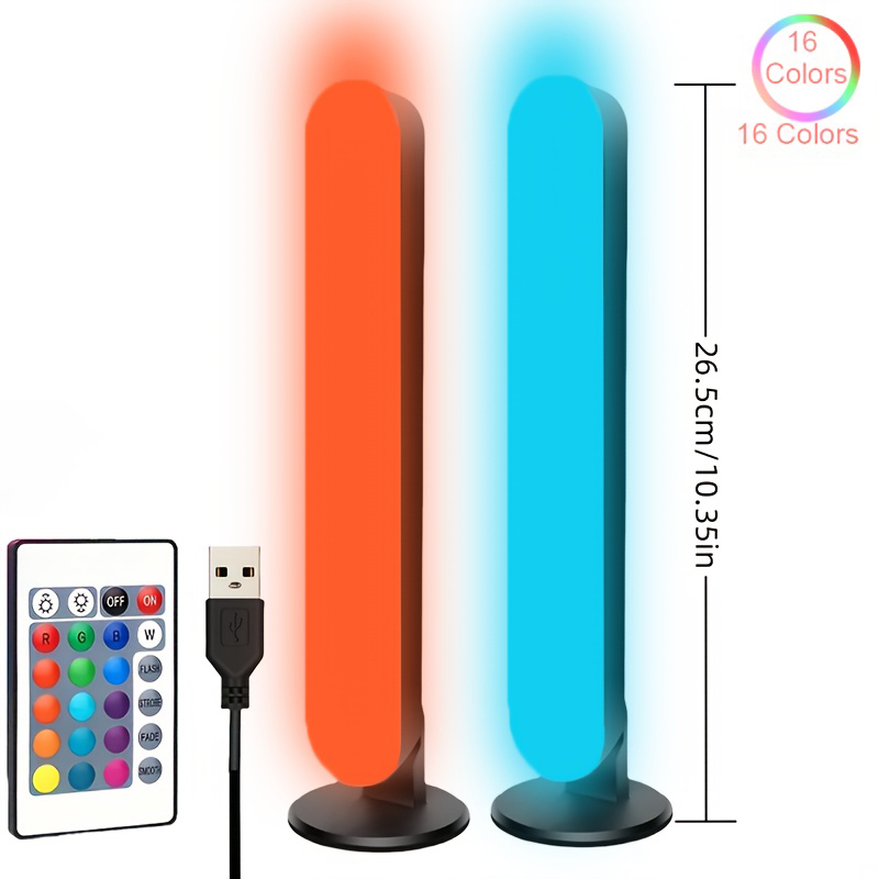 1/2pc LED bureau intelligent R - Rgb Desk Lamp Smart avis et prix