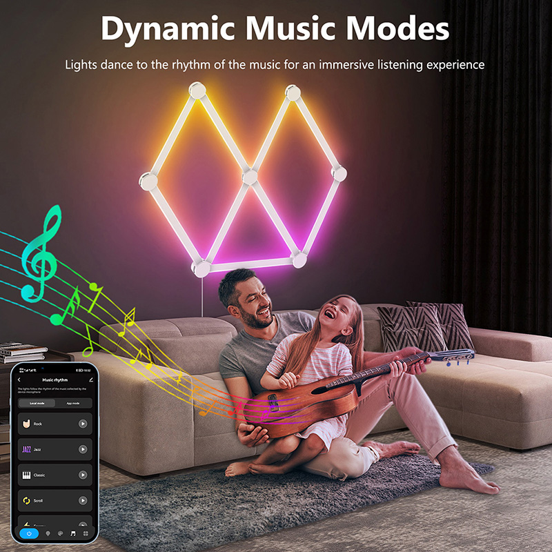 Barre lumineuse RGB, contrôle  - Rgb Desk Lamp Smart avis et prix