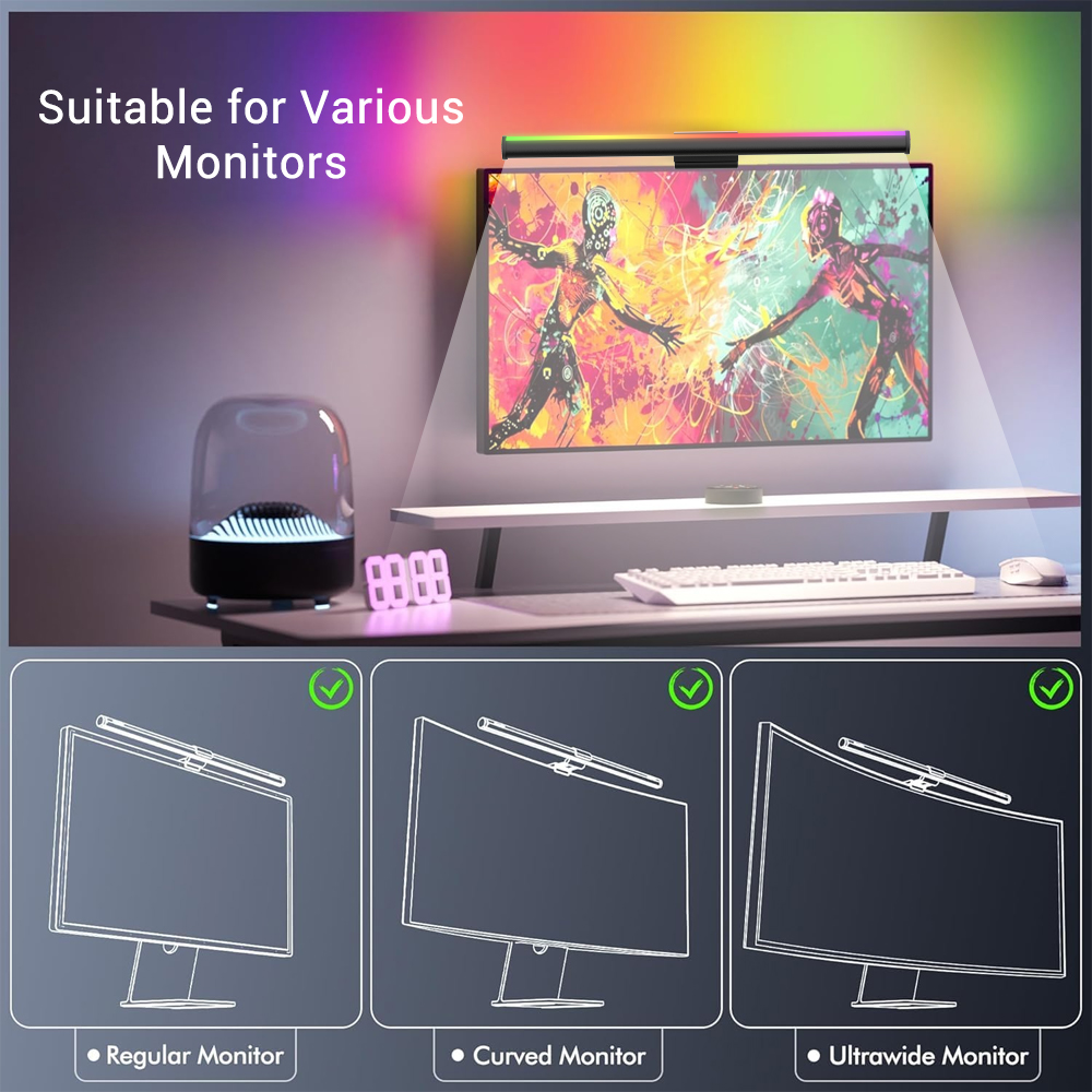 Barre lumineuse intelligente R - Rgb Desk Lamp Smart avis et prix