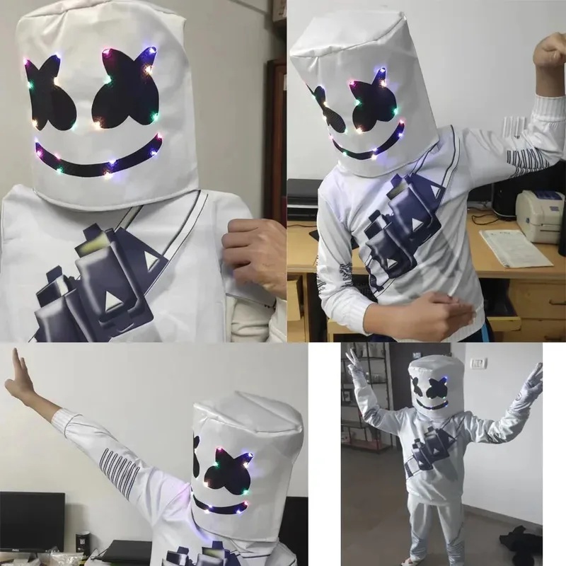 Tenue Premium Halloween DJ LED - Led Gloves Music avis et prix
